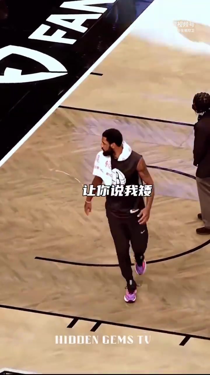 你不對勁！原來歐文一心想著要隔扣杜蘭特，并將其撂倒在地